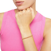 DoDo Bracciale rondelle oro rosa DBB9103-RONDE-R9R9A - polso